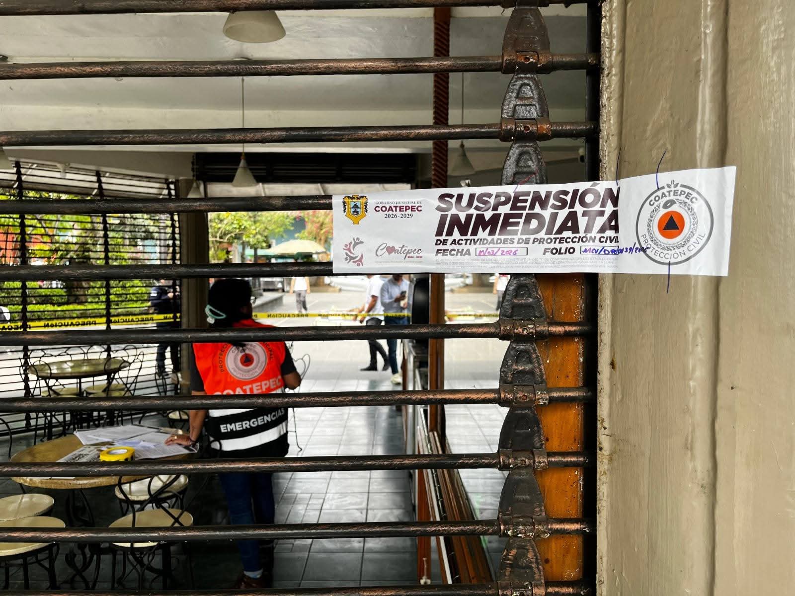 Kiosko del Parque Miguel Hidalgo entra en suspensión inmediata de actividades