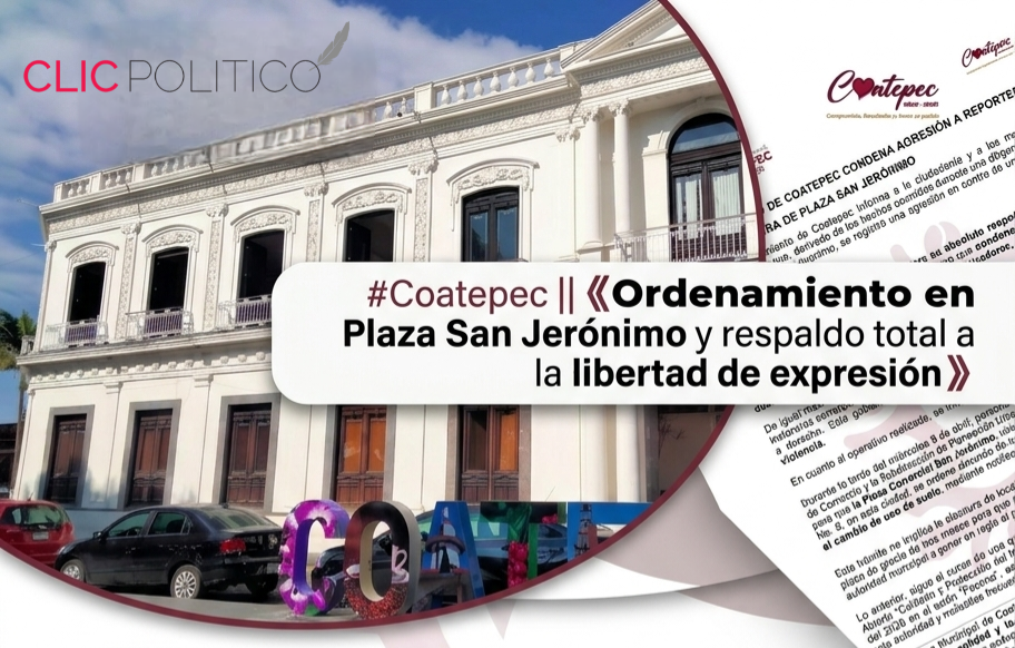 Ordenamiento en Plaza San Jerónimo y respaldo total a la libertad de expresión