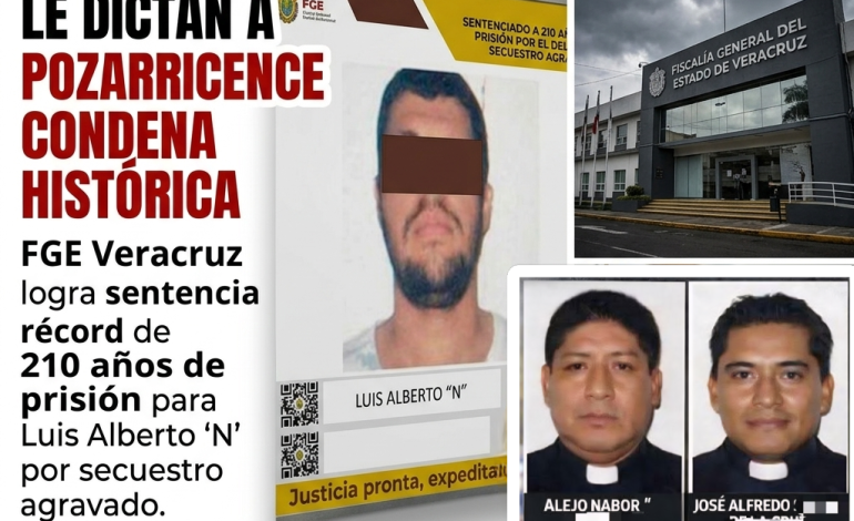 𝗦𝗲𝗻𝘁𝗲𝗻𝗰𝗶𝗮 𝗵𝗶𝘀𝘁𝗼𝗿𝗶𝗰𝗮, 𝟮𝟭𝟬 𝗮ñ𝗼𝘀 𝗰𝗼𝗻𝘁𝗿𝗮 𝘀𝗲𝗰𝘂𝗲𝘀𝘁𝗿𝗮𝗱𝗼𝗿 𝗲𝗻 𝗣𝗼𝘇𝗮 𝗥𝗶𝗰𝗮