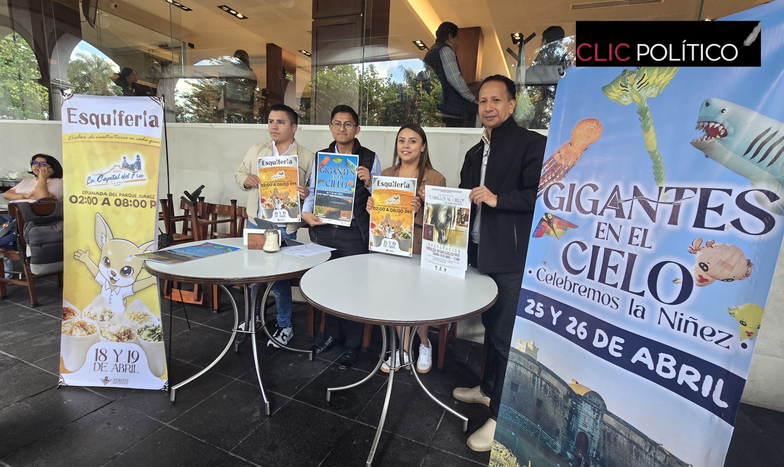 Perote Apuesta por el turismo: Esquiferia, Gigantes en el Cielo y Arte en la Fortaleza