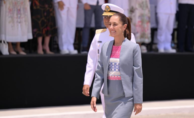 Veracruz es historia viva de México: Presidenta y Gobernadora conmemoran la Gesta Heroica de 1914